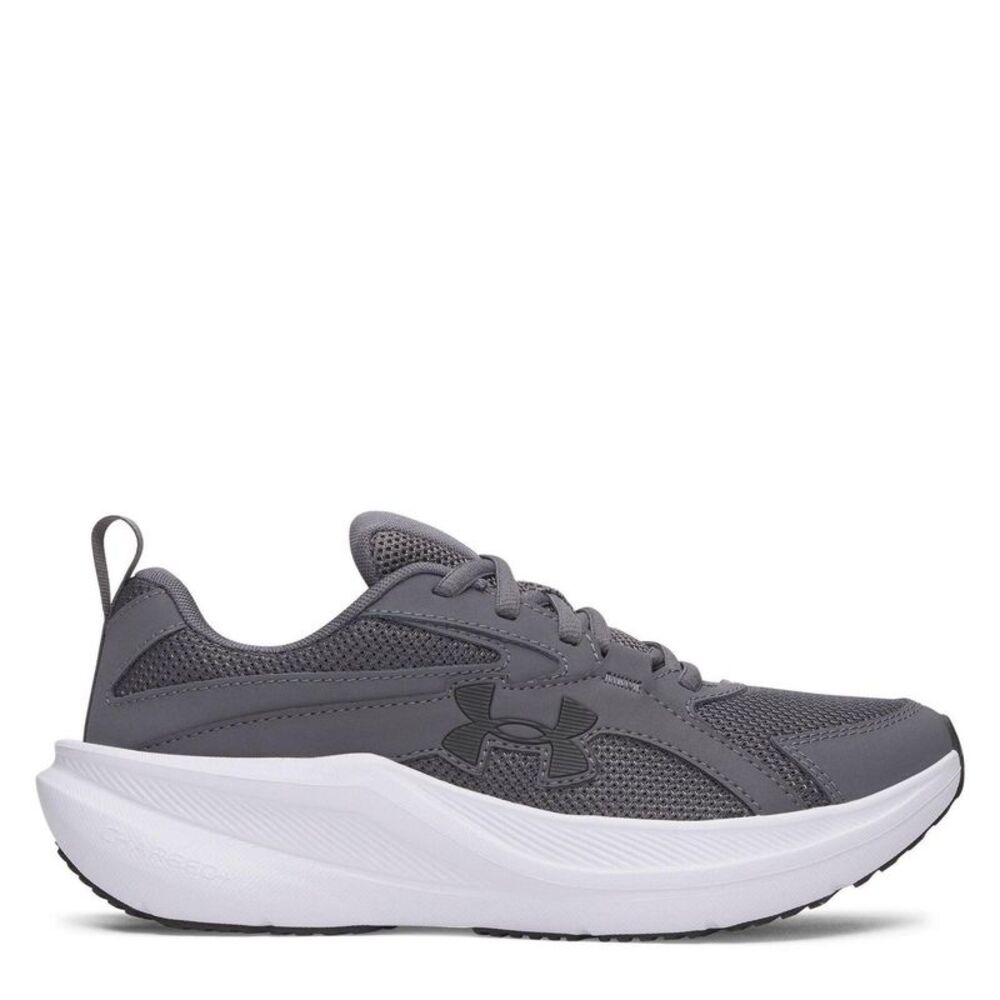Under Armour Childrens/Kids Assert 11 Sneakers / Gray/White